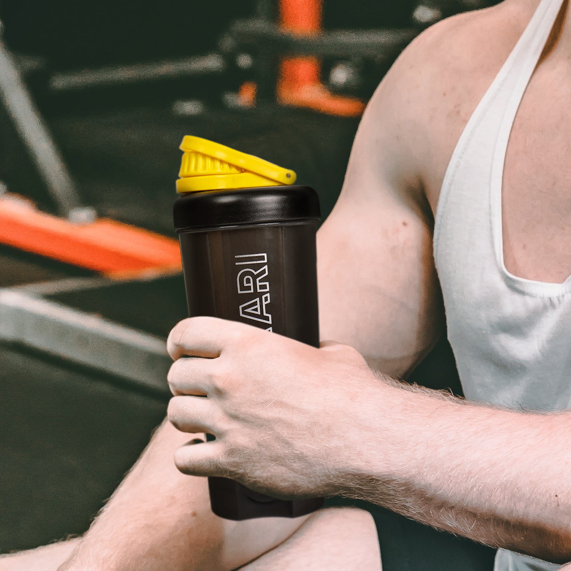 Fitaari Premium Shaker Bottle with Carry Loop