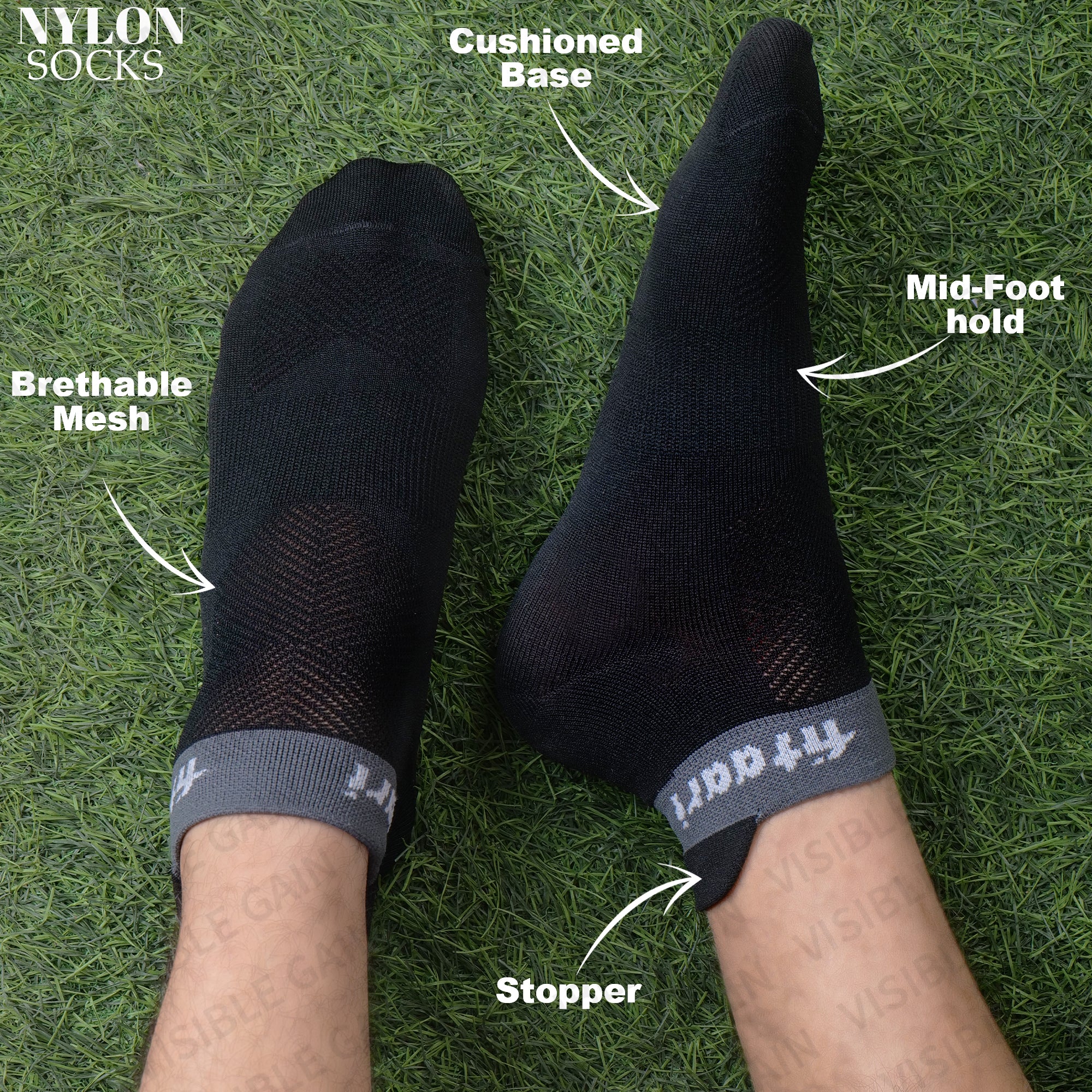 Fitaari Premium Nylon Socks