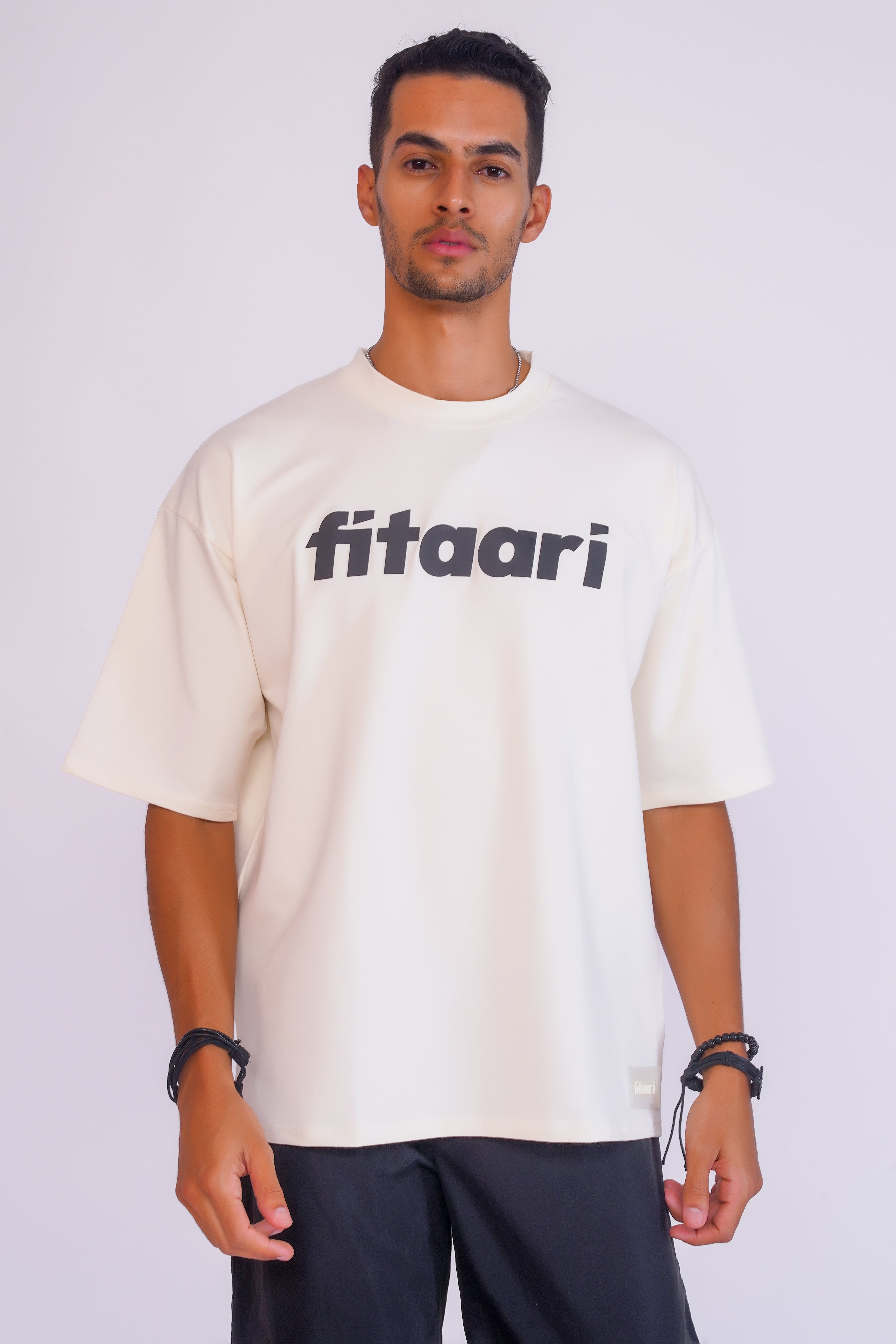 Fitaari Men's/Womens Premium Oversized T-Shirt - Ultimate Comfort for Gym, Office, and Everyday Wear