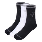 Fitaari Premium Cotton Socks (BBW,WWB),Pack Of 3