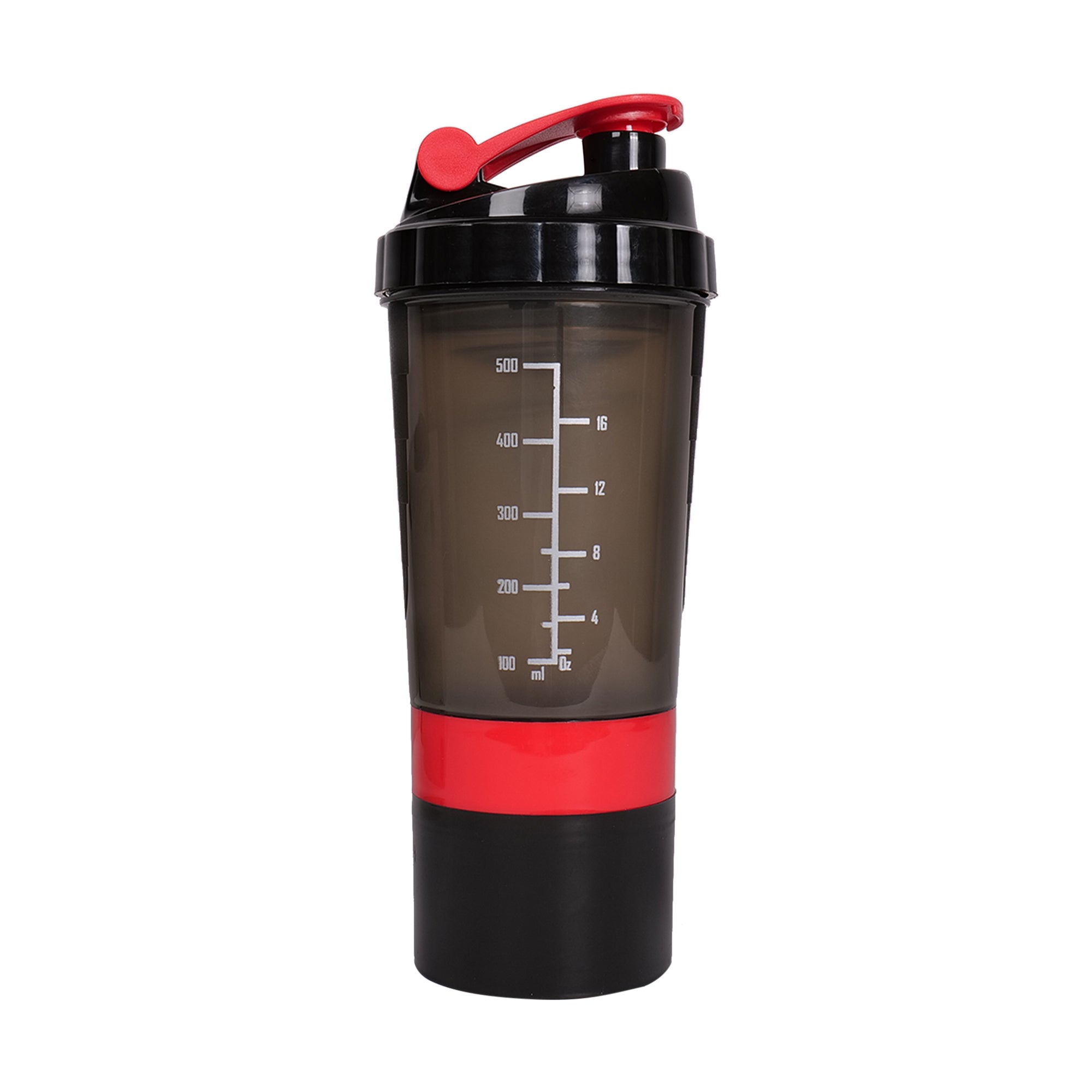 Fitaari Premium Shaker Bottle WIth Whey And Pill Container