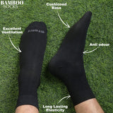 Fitaari Premium Bamboo Socks (BBW,WWB) Pack of 3