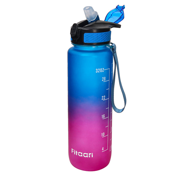 Fitaari  Premium Motivational Water Bottle, 1 Litre