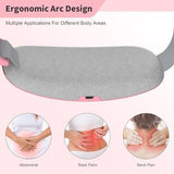 Menstrual Heating Pad For Women And Girl,Lower Back Pain Relief Fast Heating Pad, 3-Speed Temperature Adjustment And 4-Speed Massage Modes