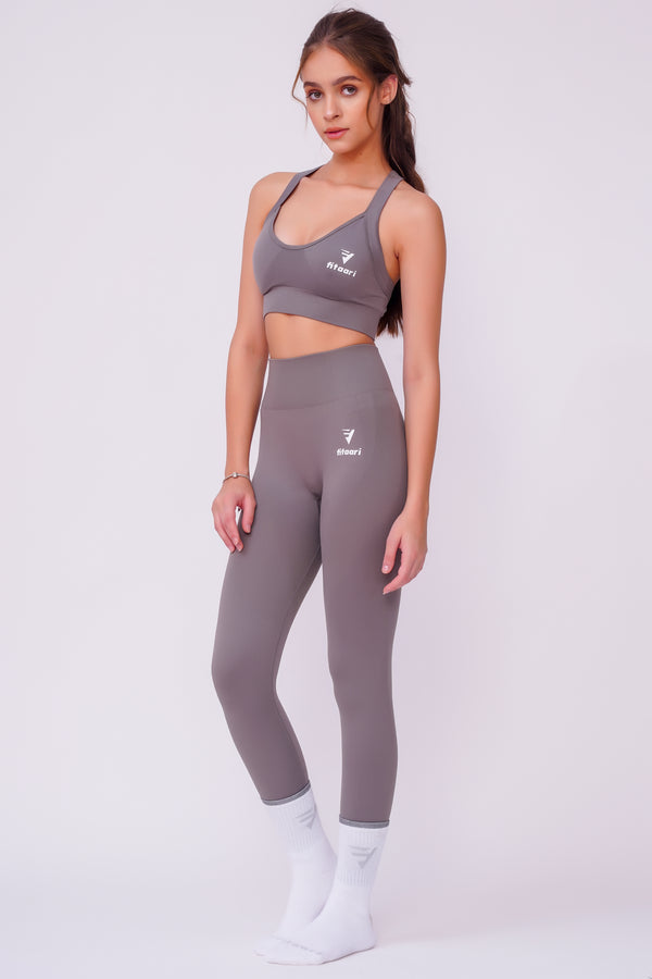Fitaari Premium Cross Bra and Legging Set