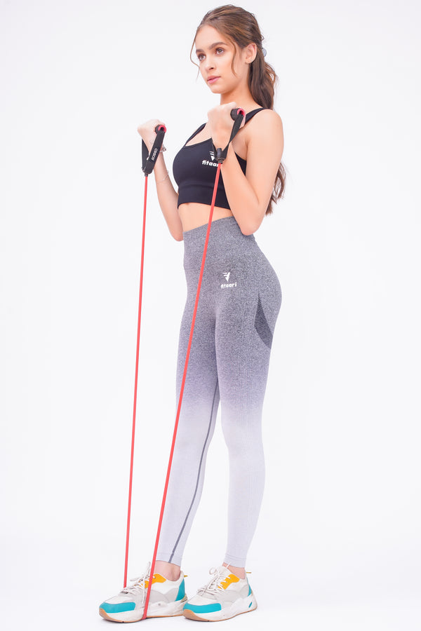 Fitaari Premium Seamless Dual Colour Leggings