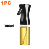 Fitaari™ Oil Sprayer Bottle BBQ Cooking Olive Oil Sprayer Plastic Baking Oil Spray Empty Bottle Vinegar Bottle Or Oil brush