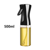 Fitaari™ Oil Sprayer Bottle BBQ Cooking Olive Oil Sprayer Plastic Baking Oil Spray Empty Bottle Vinegar Bottle Or Oil brush